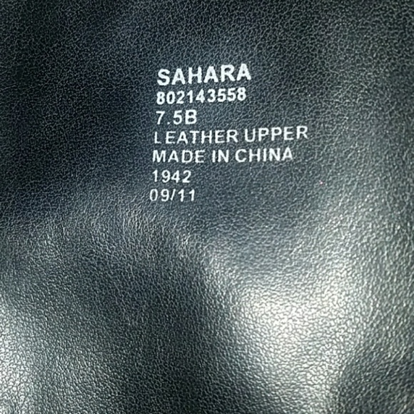 Ralph Lauren Sahara Black Leather Tall Boot - Picture 6 of 6